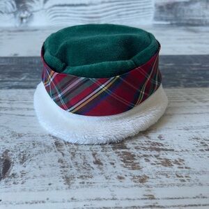 American Girl BITTY BABY Doll EVERGREEN HOLIDAY Set - Hat Only 2007 FLAW Spot